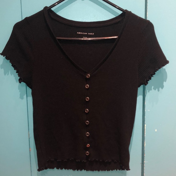 american eagle button up top - Picture 1 of 1